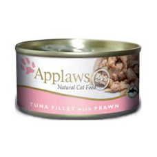 Applaws cat Tin tuna fillet with prawn 70g